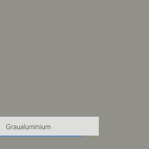 Farbe Aluminium-Behang Vorbaurollladen: Graualuminium