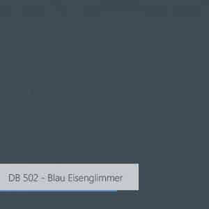 db 502 blau eisenglimmer - Vorbau-Raffstore