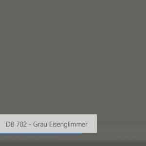 db 702 grau eisenglimmer - Vorbau-Raffstore