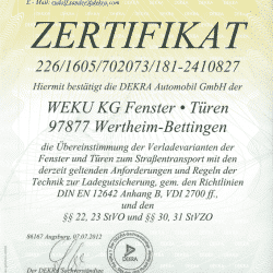 dekra zertifikat 250x250 - Zertifikate und Auszeichnungen