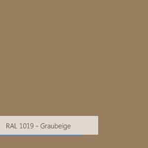 ral 1019 graubeige - Vorbau-Raffstore