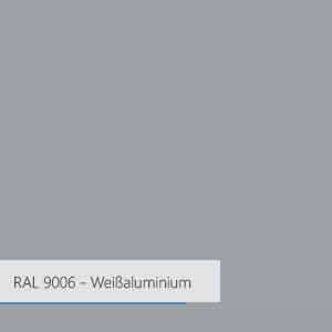 ral 9006 weissaluminium - Vorbau-Raffstore